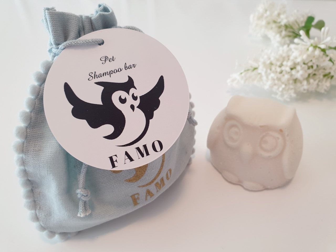 Pet shampoo bar - lemmikin ekoshampoo