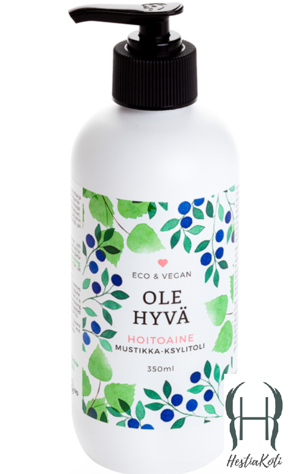 ole hyvä luonnontuote hoitoaine mustikka-ksylitoli