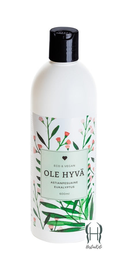 ole hyvä luonnontuote astianpesuaine eucaluptus