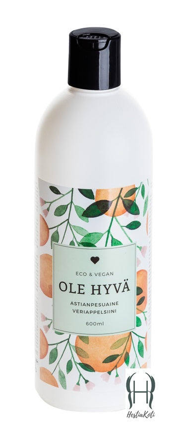 ole hyvä luonnontuote astianpesuaine