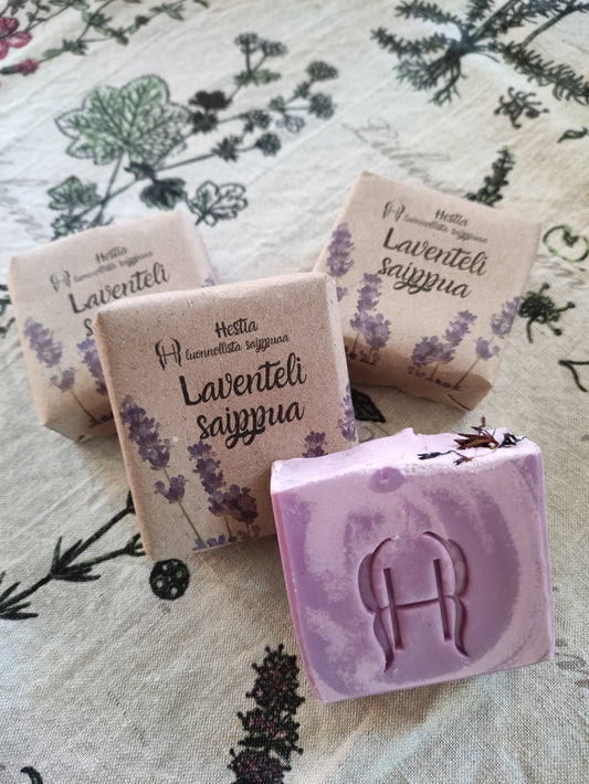 hestia natural soap laventeli